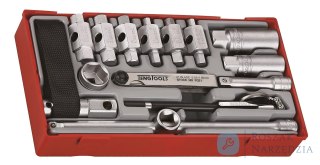 16-elementowy zestaw narzędzi do serwisu olejowego Teng Tools TTOS16