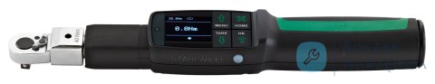 Klucz dynamometryczny elektroniczno-klikowy 4-40Nm z grzechotką wtykową 1/4" STAHLWILLE