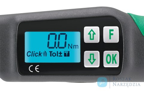 Klucz dynamometryczny elektroniczno-mechaniczny10-100Nm (7,4-75ft.lb; 90-900 in.lb) w skrzynce STAHLWILLE