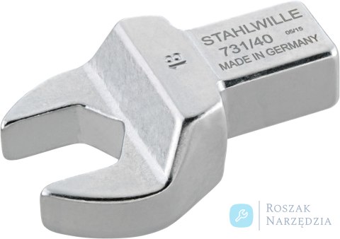 Końcówka wtykowa płaska 14x18mm 15/16" do kluczy dynamometrycznych STAHLWILLE Końcówka wtykowa płaska 14x18mm 15/16" do kluczy dynamometrycznych STAHLWILLE