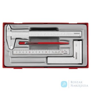 Zestaw pomiarowy 4-elementowy Teng Tools TTBM