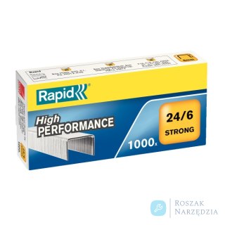 Zszywki Strong 24/6 1M - opakowanie 1000 szt. Rapid