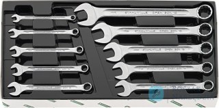 Zestaw kluczy płasko-oczkowych1/4"-3/4" 10szt. STAHLWILLE