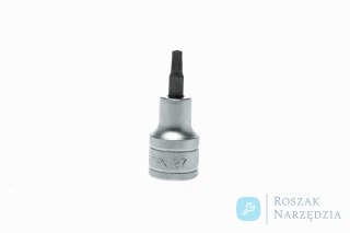 Nasadka trzpieniowa do gniazd typu TX z chwytem 1/2" TPX27 Teng Tools