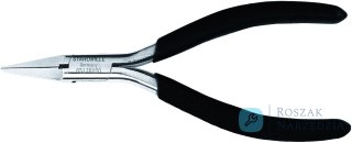 Szczypce płaskie dla elektroników L=125mm; poler./powl. STAHLWILLE