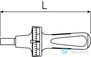 Wkrętak dynamometryczny TORSIOMETER 60-300cNm (6-26 in.lb) STAHLWILLE