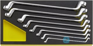 Zestaw TCS 1/3 kluczy oczkowych odg. 6-22mm, 8-częściowy STAHLWILLE