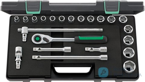 Zestaw narzędzi 1/2" QR 22-el.w walizce ABS STAHLWILLE