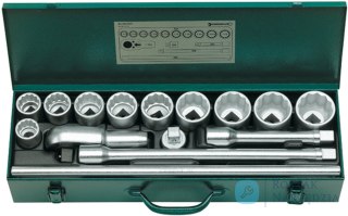Zestaw narzędzi 3/4" calow.15-el.w metalowej walizce (10 nasadek 11/16"-17/8"+5 akcesoriów) STAHLWILLE