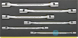 Zestaw TCS 1/3 kluczy dwustronnych przegubowych FLEXI 8-19mm, 6-el. STAHLWILLE