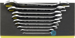 Zestaw TCS 1/3 kluczy płaskich 1/4"-1 5/16", 9-częściowy STAHLWILLE