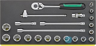 Zestaw TCS 1/3 narzędzi 3/8", 22-elementowy STAHLWILLE