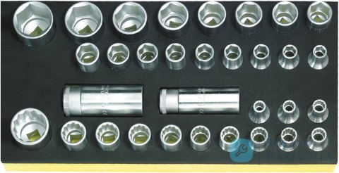 Zestaw TCS 1/3 nasadek 1/2' Nr 50, 52 i 51 STAHLWILLE