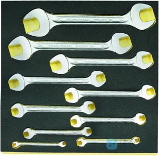 Zestaw TCS 2/3 kluczy płaskich 6-32mm,10-częściowy STAHLWILLE