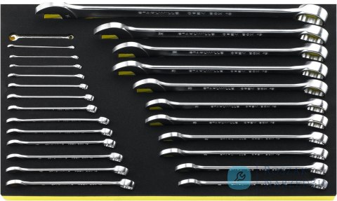 Zestaw TCS 3/3 kluczy płasko-oczkowych 5,5-34mm; 25-częściowy STAHLWILLE