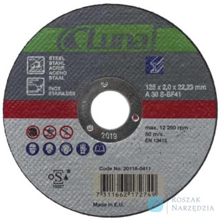 Tarcza tnąca 125x2,5x22,23 mm Luna