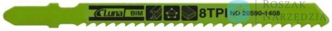 Brzeszczoty do wyrzynarek bimetalowe, do metaluE 50x8x1,0-13(100) Luna