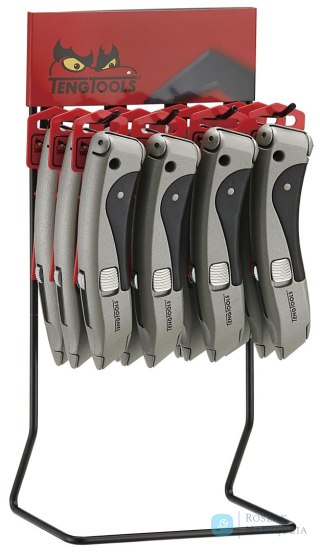 Stojak ekspozycyjny z nożami uniwersalnymi Teng Tools DIS-710N