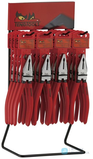 Kombinerki na stojaku ekspozycyjnym Teng Tools DIS-MB451-7