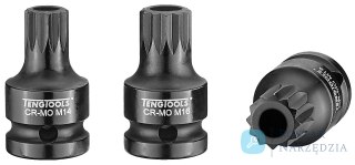 Nasadka trzpieniowa maszynowa 1/2" XZN 17x78 mm Teng Tools