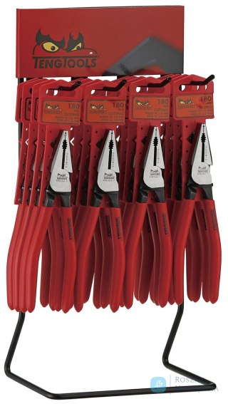 Stojak ekspozycyjny z kombinerkami Teng Tools DIS-MB452-7