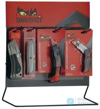 Stojak ekspozycyjny z nożami Teng Tools DIS-KN28