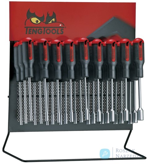 Stojak ekspozycyjny z wkrętakami nasadowymi Teng Tools DIS-MDN45