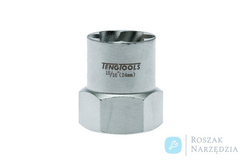 Sześciokątne nasadki odkręcające z chwytem kwadratowym 1/2" 24 mm Teng Tools