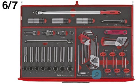 Wózek narzędziowy 417 elementów TCEMM417N Teng Tools