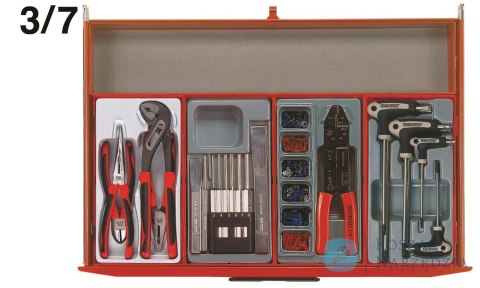 Wózek narzędziowy 491 elementów TCMM491N Teng Tools
