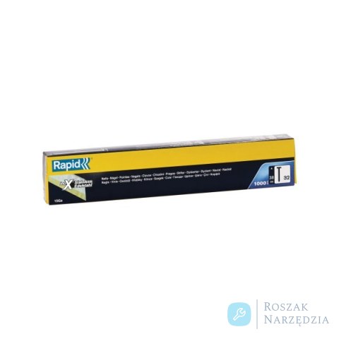 Gwoździe Rapid ze stali nierdzewnej nr 32 (38 mm) - opakowanie 1000 szt.