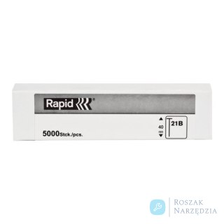 Mini sztyfty Rapid z drutu 0,6 mm nr 21B (40 mm) - opakowanie 5000 szt.