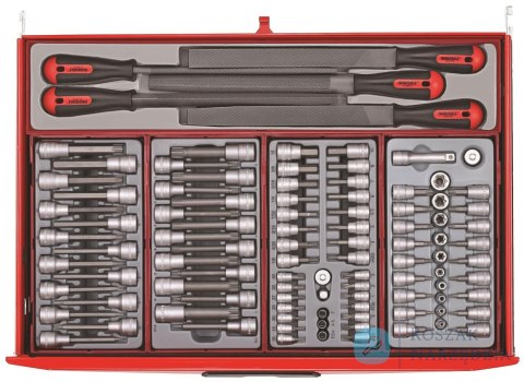 System regałowy Teng Tools 569 elementów - S