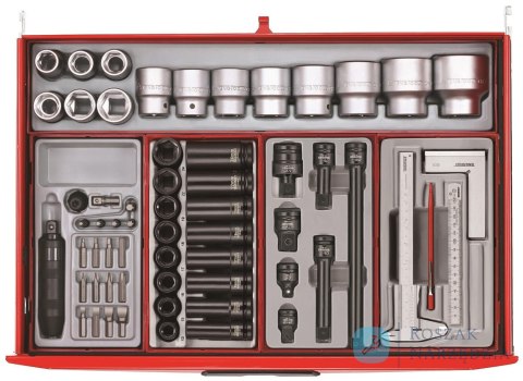 System regałowy Teng Tools 569 elementów - S