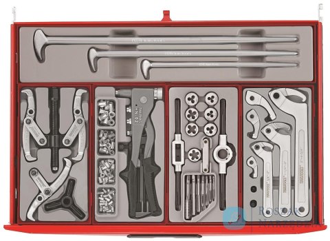 System regałowy Teng Tools 715 elementów - S
