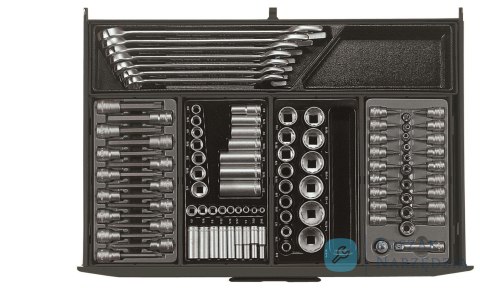 Wózek narzędziowy czarny 1001 elementów Teng Tools TCMM1001BK