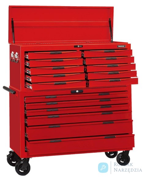 Wózek narzędziowy serii 800 Teng Tools TCW816LNSTACK - bez narzędzi