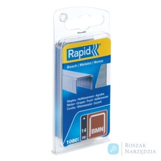 Zszywki Rapid BMN z drutu cienkiego (12 mm) - opakowanie 1080 szt.