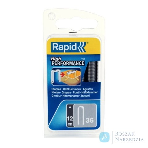Zszywki Rapid nr 36 (12 mm) do kabli - opakowanie 864 szt.