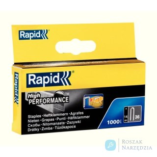 Zszywki Rapid nr 36 (14 mm) do kabli - opakowanie 1000 szt.