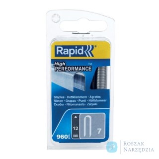 Zszywki Rapid nr 7 (12 mm) do kabli - opakowanie 960 szt.