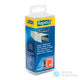 Zszywki Rapid z drutu cienkiego nr 53 (16 mm) - opakowanie 2400 szt.