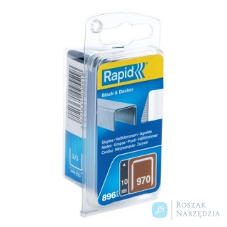 Zszywki Rapid z drutu płaskiego nr 970 (10 mm) - opakowanie 900 szt.