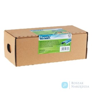 Zszywki zaciskowe do winorośli Rapid C75, stalowe - opakowanie 6000 szt.