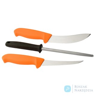 Zestaw myśliwski noży Hi-Vis Mora