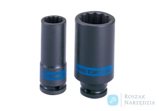 NASADKA DŁUGA UDAROWA CIENKOŚCIENNA 1/2" 32mm x 80mm, 12-kąt King Tony