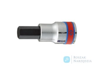 NASADKA KRÓTKA 1/2" Z KOŃCÓWKĄ HEX 3/8" x 60mm King Tony
