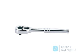 GRZECHOTKA 1/4" 24 ZĘBY 140mm UCHWYT POLEROWANY King Tony