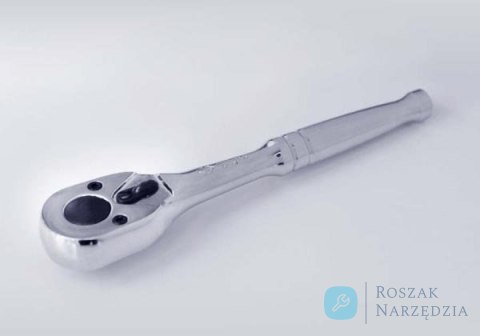 GRZECHOTKA 1/4" 24 ZĘBY 140mm UCHWYT POLEROWANY King Tony