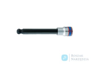 NASADKA DŁUGA 1/2" Z KOŃCÓWKĄ HEX Z KULKĄ H8 x 140mm King Tony